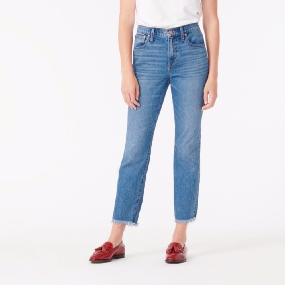 J. Crew Slim‎ Boyfriend Jeans Women's Size 30 (Tag 30 34x28) Classic Broken In
